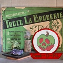 Pomme pourrie_Broderie 10cm