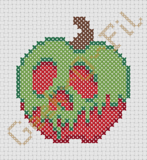 Pomme pourrie_Diagramme 10cm